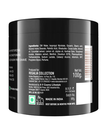 Mancode Pre-Shave Balm for Men | 100gm | Balm Softens your Beard | Provides Razor Glide for a Smooth Zesty Shave | Apply to Prevent Shaving Irritation and Razor Burns | Cut & Irritation Free Shave.